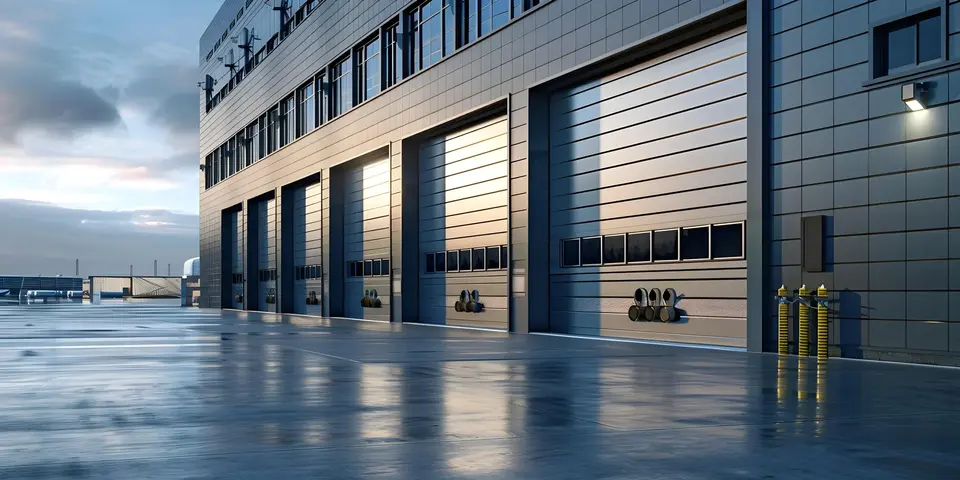 An industrial building