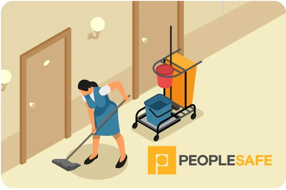 PeopleSafe lone worker protection illustration